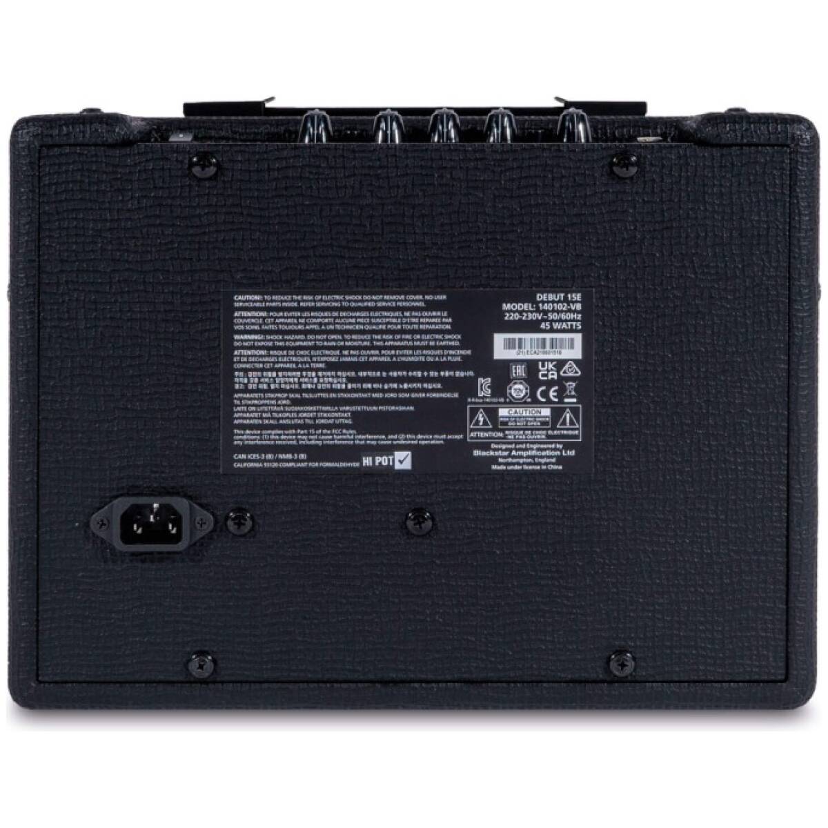 Blackstar Debut 15E : 15w Combo Amplifier (Black) - Image 4