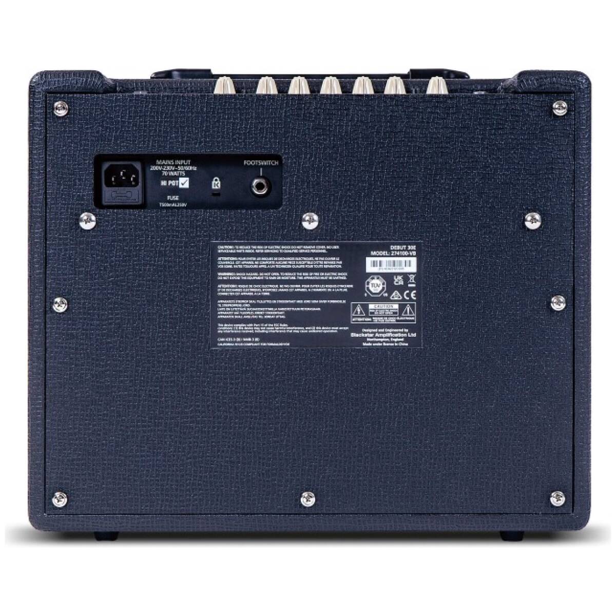 Blackstar DEBUT-30E-BLK Black Guitar Amplifier - Image 4
