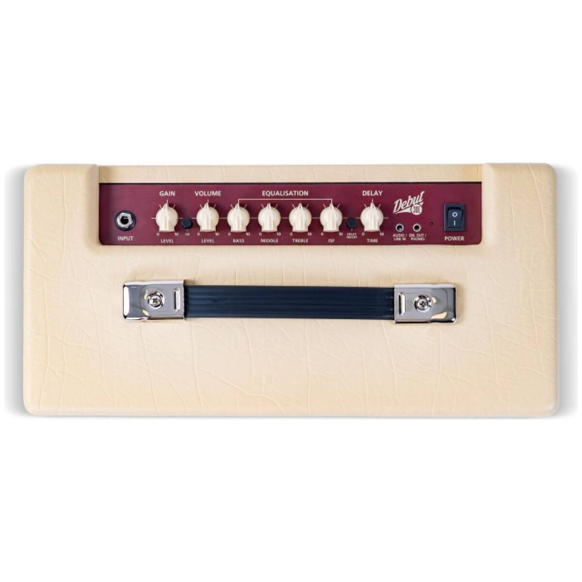 Blackstar DEBUT-30E Cream and Oxblood Amplifier - Image 5