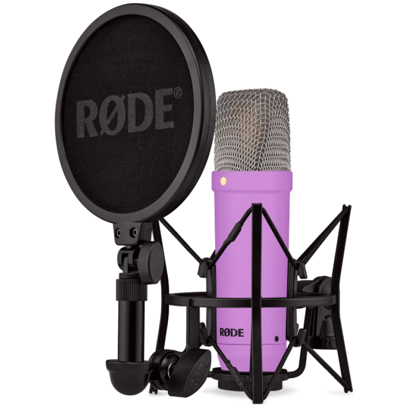 RODE NT1SIG-PURPLE Signature Series Studio Condenser Microphone