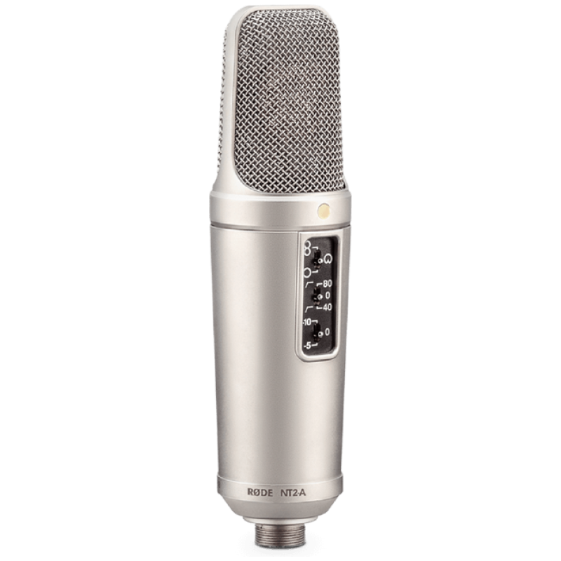 RODE NT2-A – Large-Diaphragm Multi-Pattern Studio Condenser Microphone