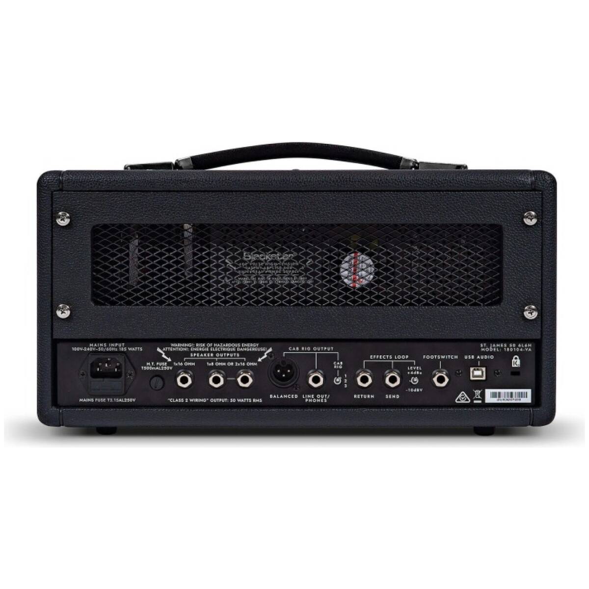 Blackstar STJ50-6L6H St.James 50 6L6H Amplifier Head - Image 4
