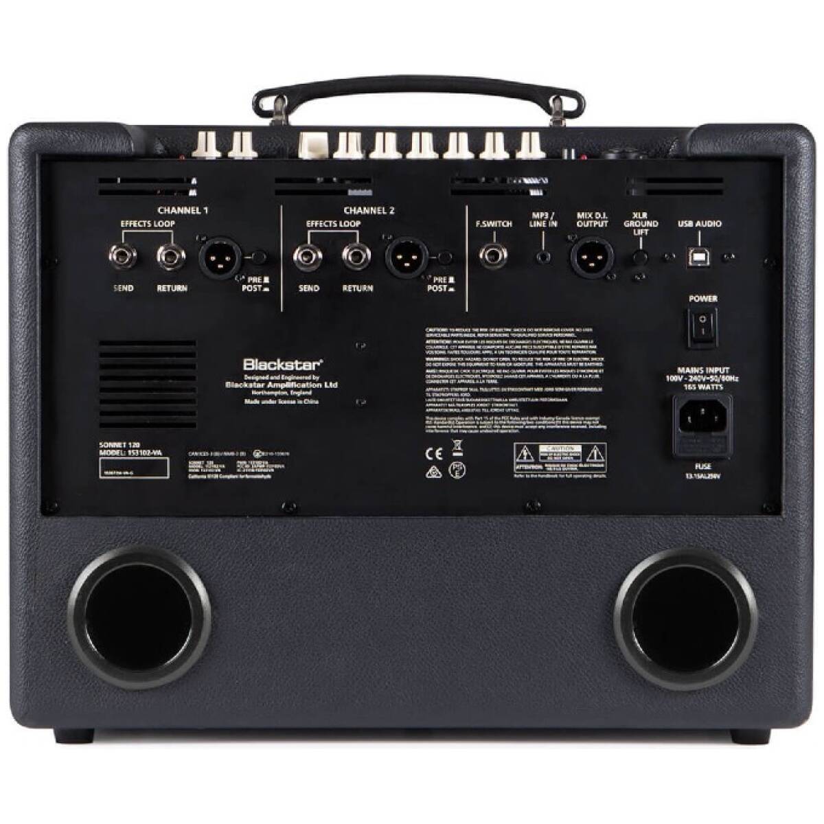 Blackstar SONNET-120-BLK Black Amplifier - Image 4