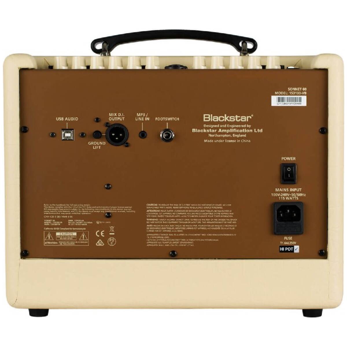 Blackstar SONNET-60-BND Blonde Amplifier - Image 4