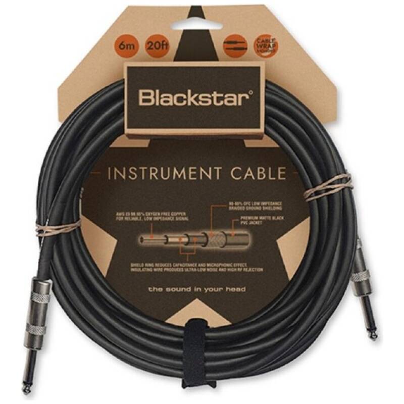Blackstar BA231022-Z 6M Standard Instrument Cable