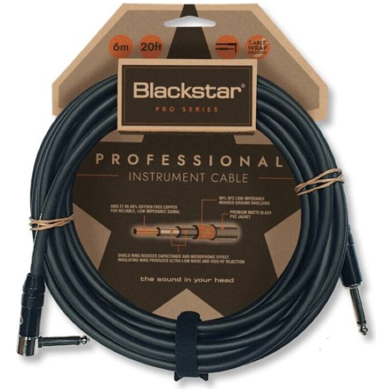 Blackstar BA231038-Z 6M Professional Instrument Cable