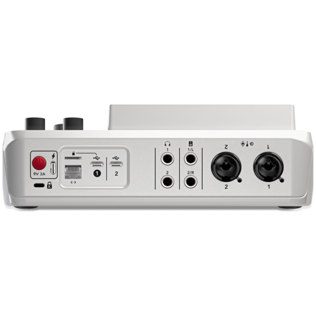 RODE RØDECaster Duo-W – White Edition Audio Production Console - Image 3