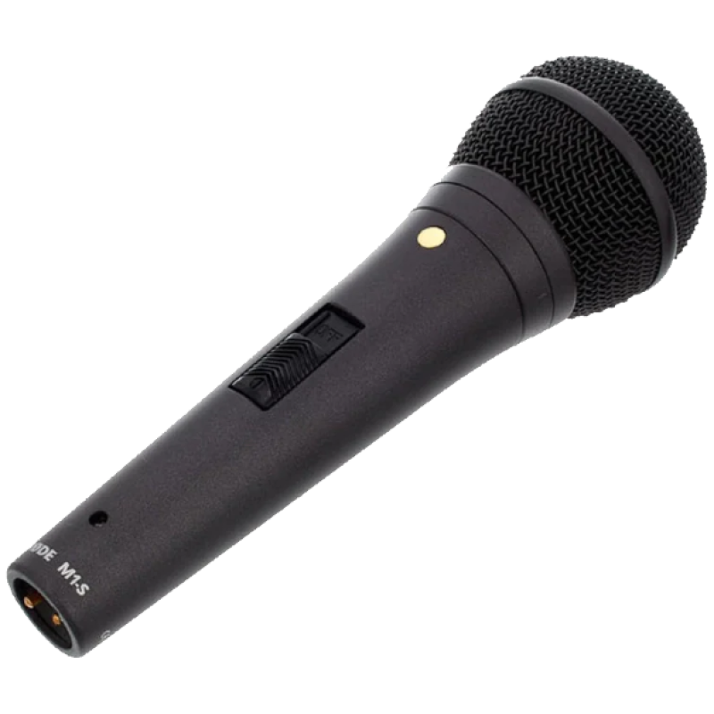 RODE M1-S RODM1-S – Live Performance Dynamic Vocal Microphone With On/Off Switch