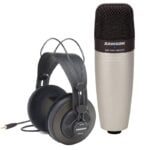 SAMS-C01850 – Samson Condenser Microphone / Headphones Bundle