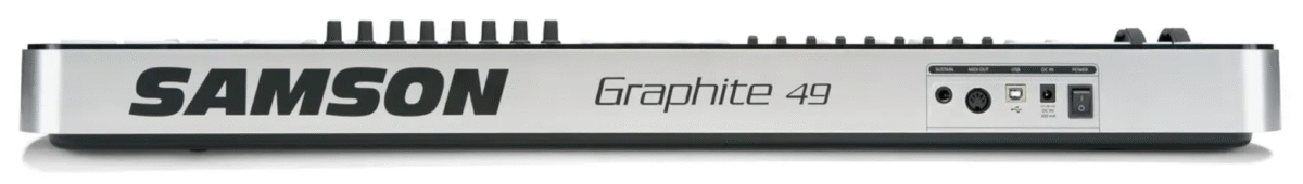 Samson SAMS-KGR 49 Graphite USB MIDI Controller - Image 3