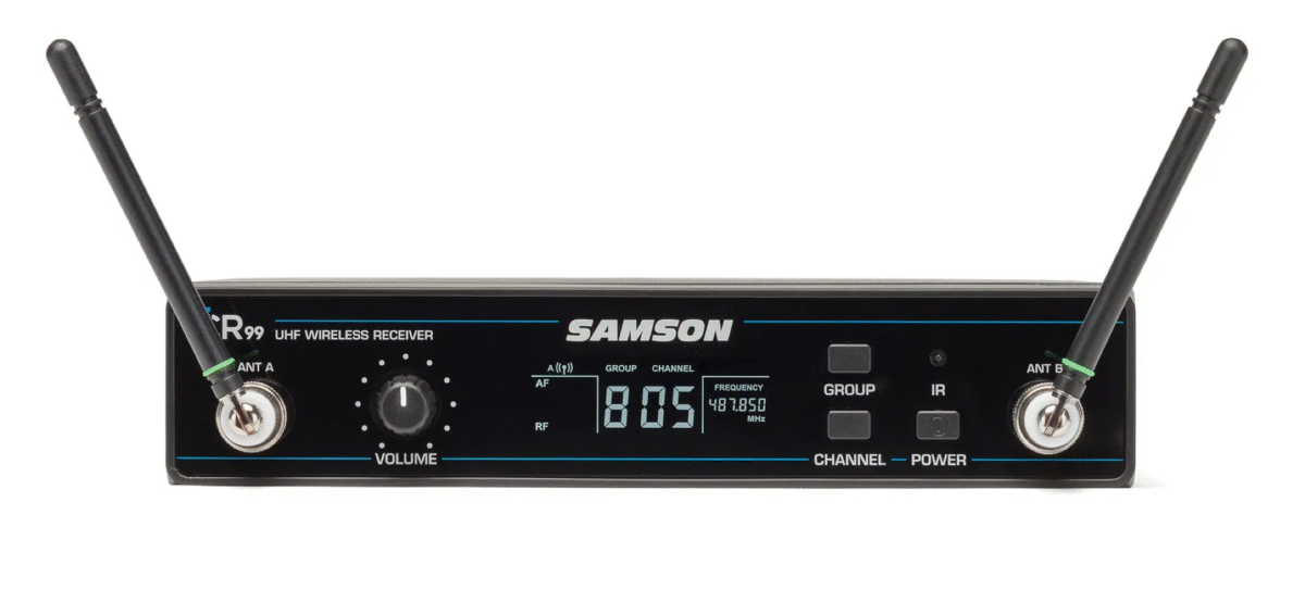 Samson Concert 99 Handheld UHF Wireless System With Q8 Microphone - Image 4