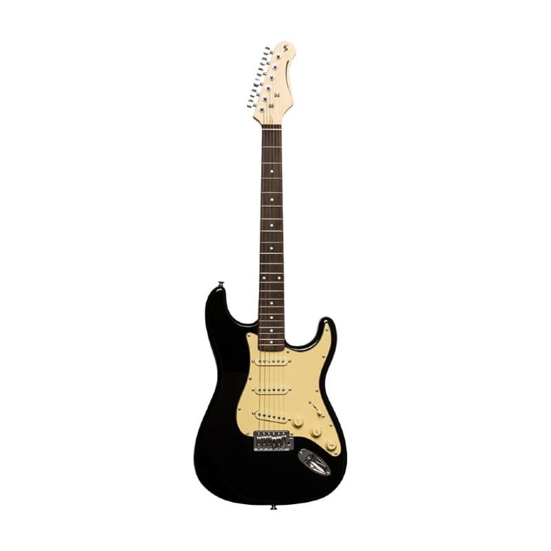 upload_68ff2d2d7c343-1 Stagg STAG-SES30 BK Electric Guitar – Black - Image 1