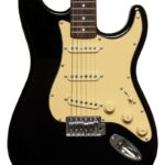 Stagg STAG-SES30 BK Electric Guitar – Black - Image 4