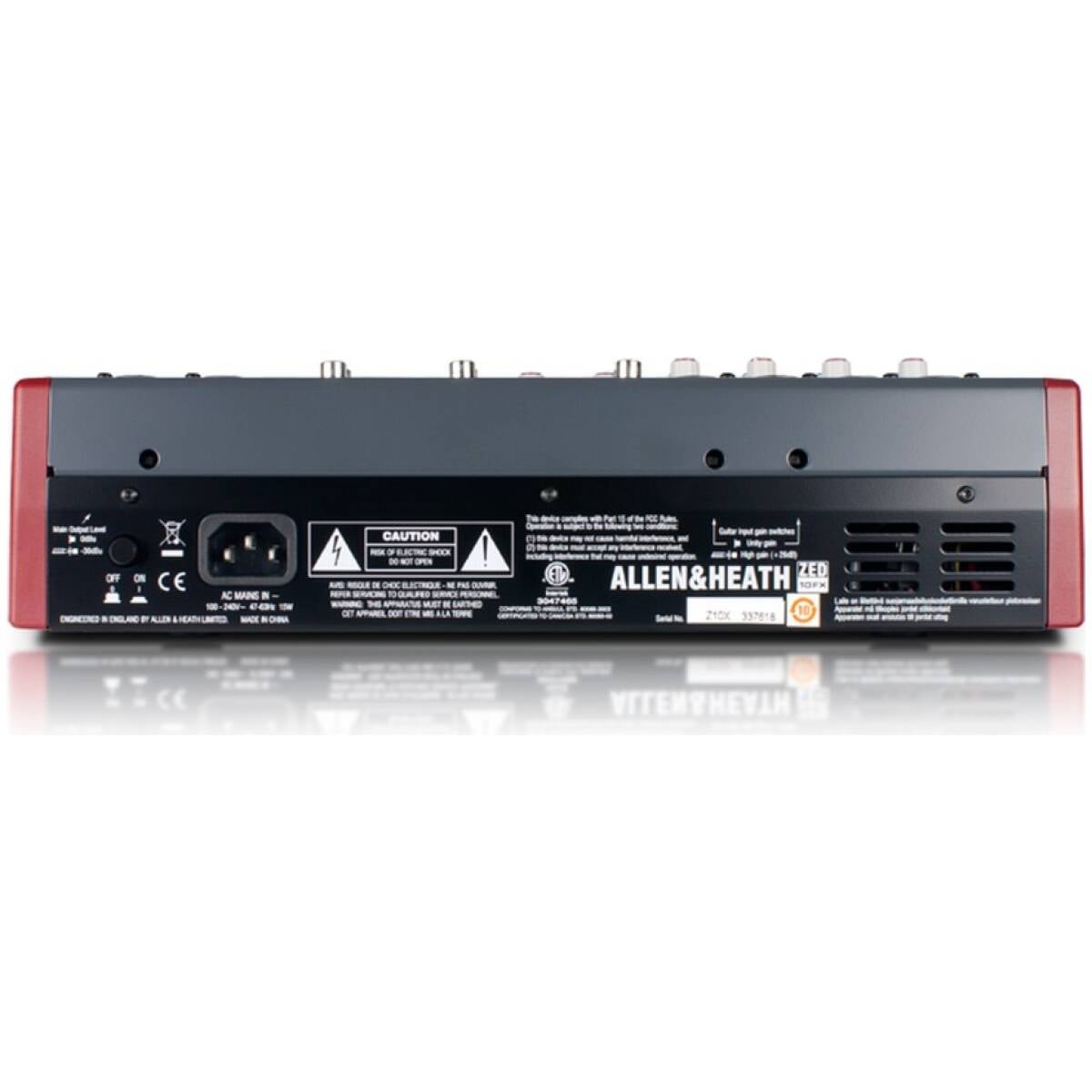 Allen & Heath ZED-10FX Mixer - Image 3
