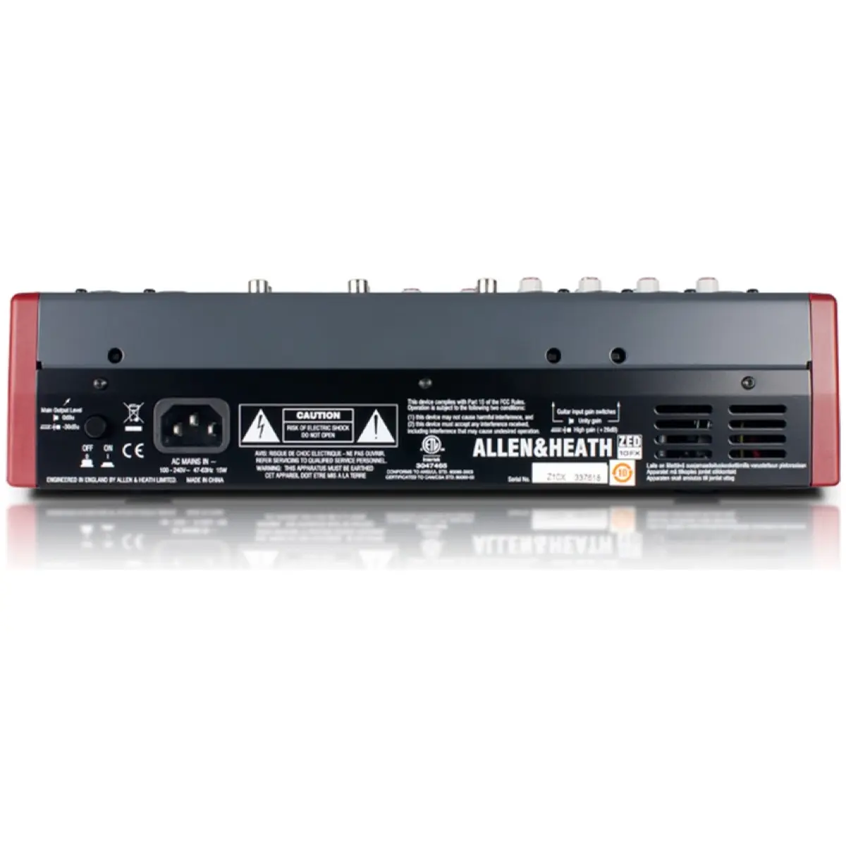 Allen & Heath ZED-10FX Mixer - Image 3