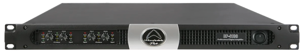 Wharfedale WHAR-DP 4100  Professional 4-Channel Class-D Power Amplifier - Image 2
