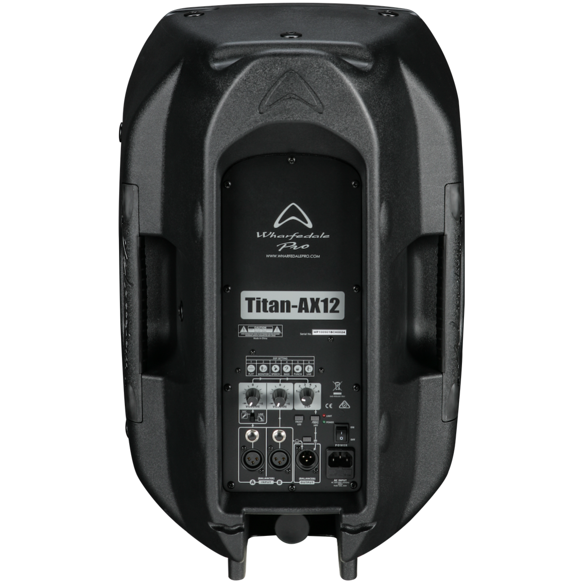 Wharfedale TITAN AX12 B 12″ 500W Active Loudspeaker - Image 3