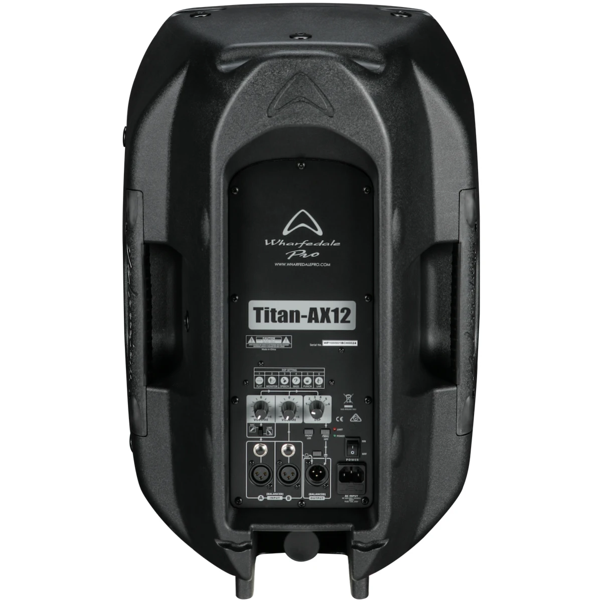 Wharfedale TITAN AX12 B 12″ 500W Active Loudspeaker - Image 3