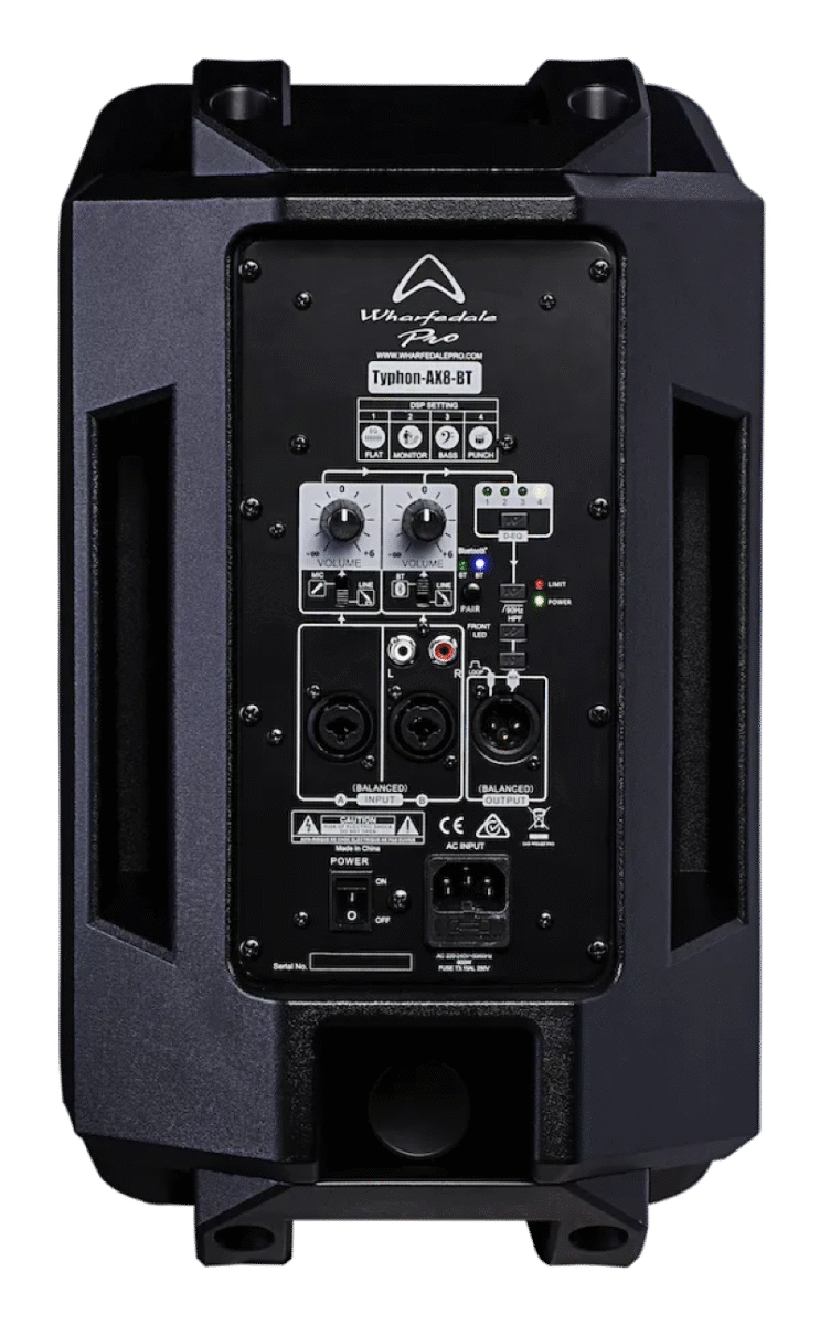 Wharfedale WHAR-TYPHON AXF8BT 8″ 720W Active Loudspeaker With Bluetooth - Image 3