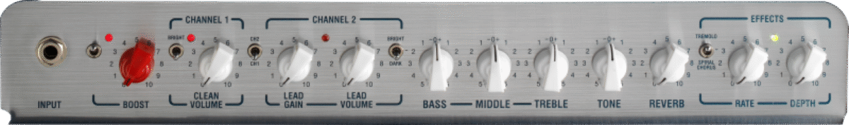 Laney LF-Supertop 120-Watt Amplifier Head - Image 5