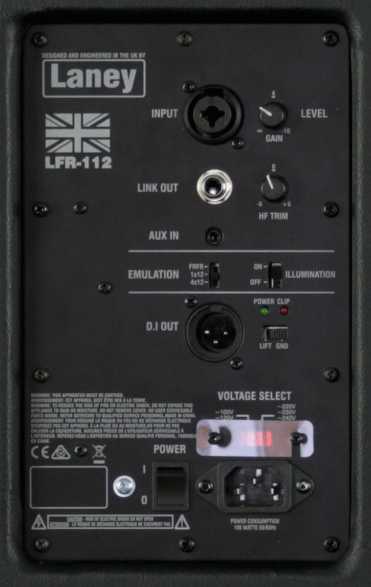 Laney LFR-112 400-Watt Active Guitar Cabinet - Image 5