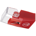 Audio Technica VMN40ML MicroLine Nude Replacement Turntable Stylus Red