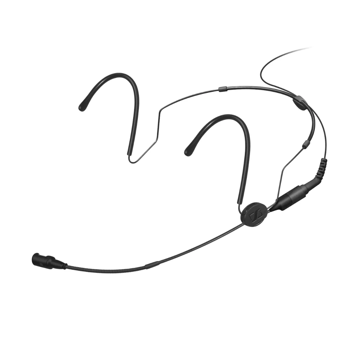 0e3a5cb5336f4882d632038e5fc50082 Sennheiser HSP 4-EW Cardioid Neckmount Microphone (Charcoal Grey) - Image 1