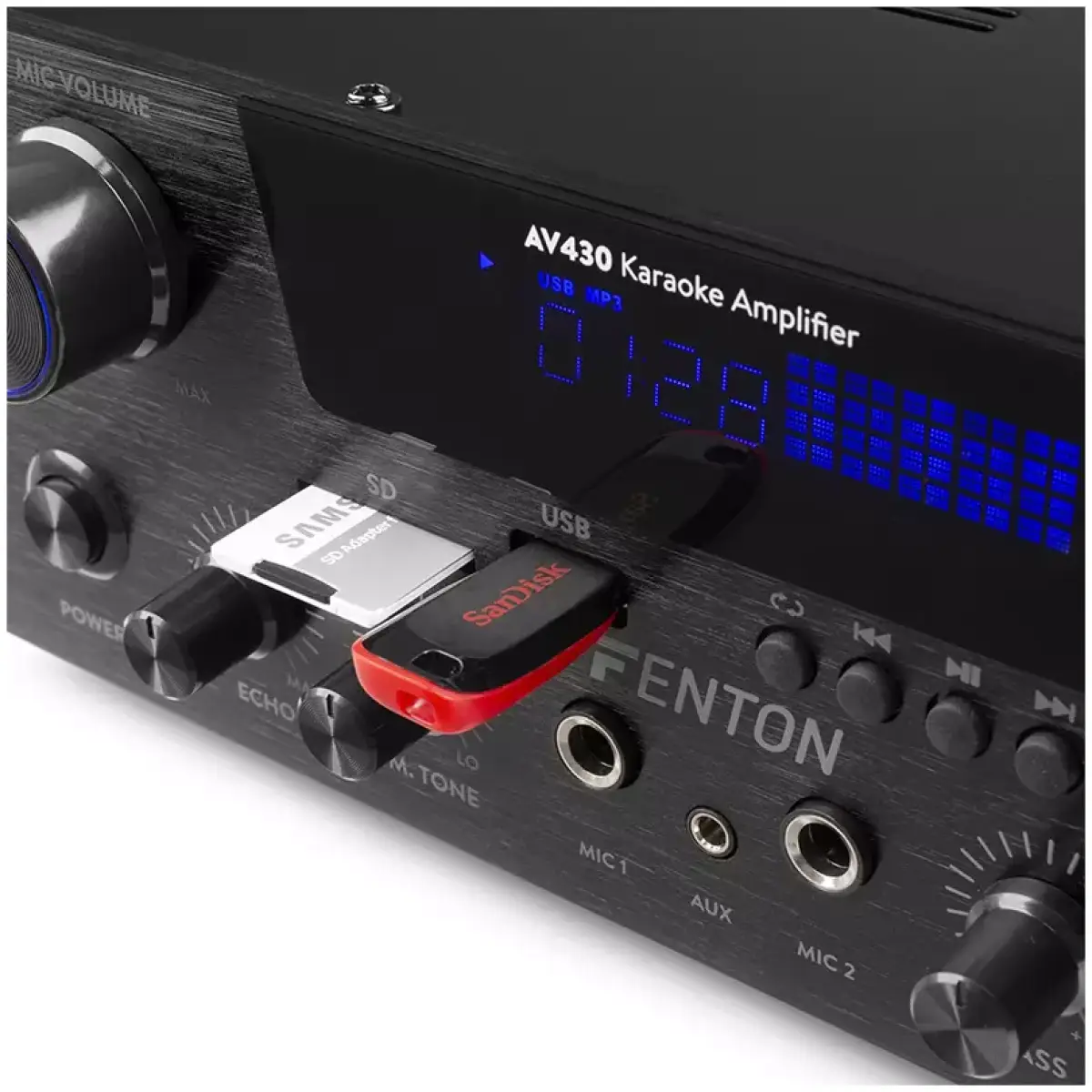 Fenton AV430B Compact Hifi Amplifier - Image 8