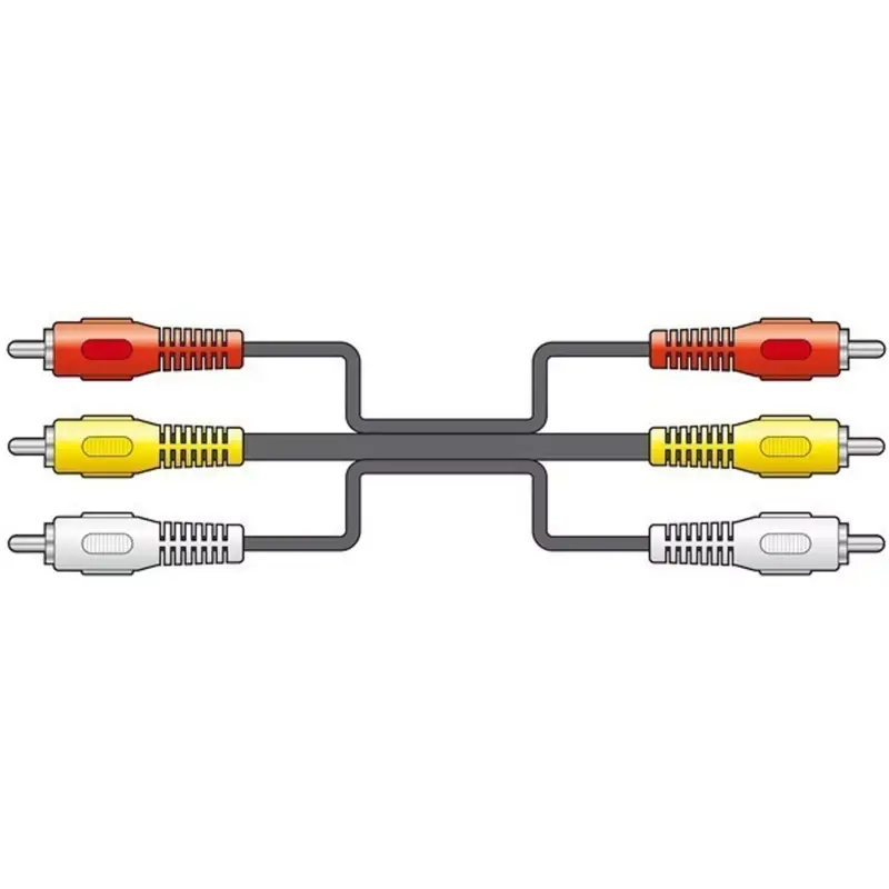 Tva - 20M - 3 X Rca Plug / 3 X Rca Plug Lead