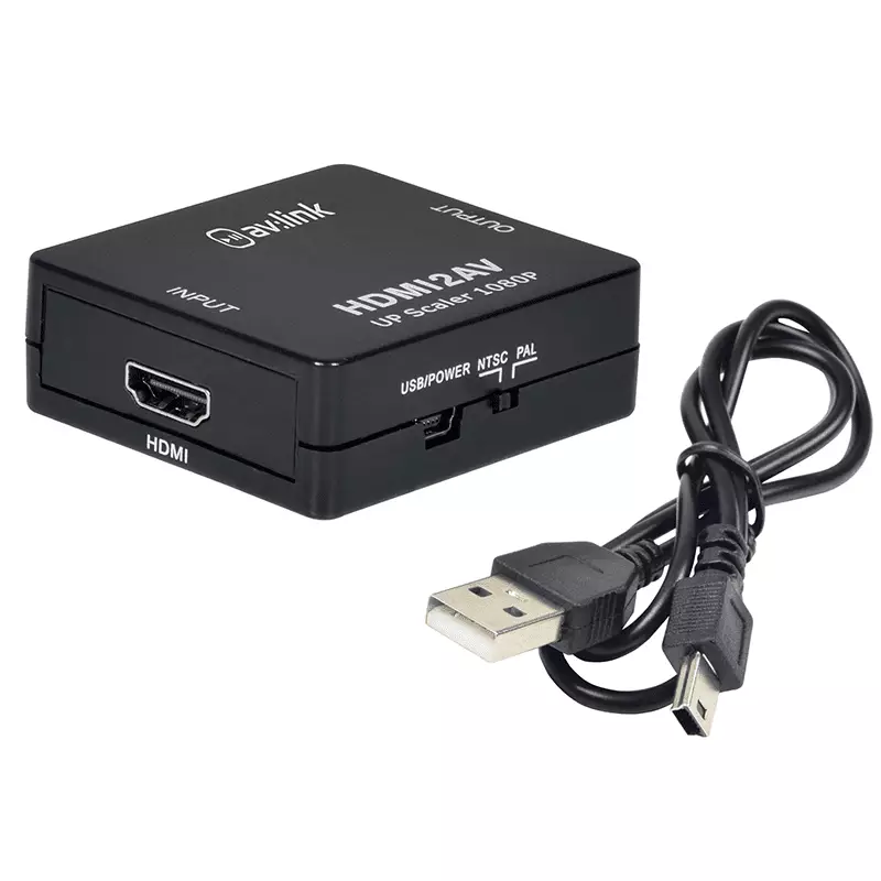 128512AV_1 Avlink HDMI2AV Hdmi To Rca Converter - Image 1