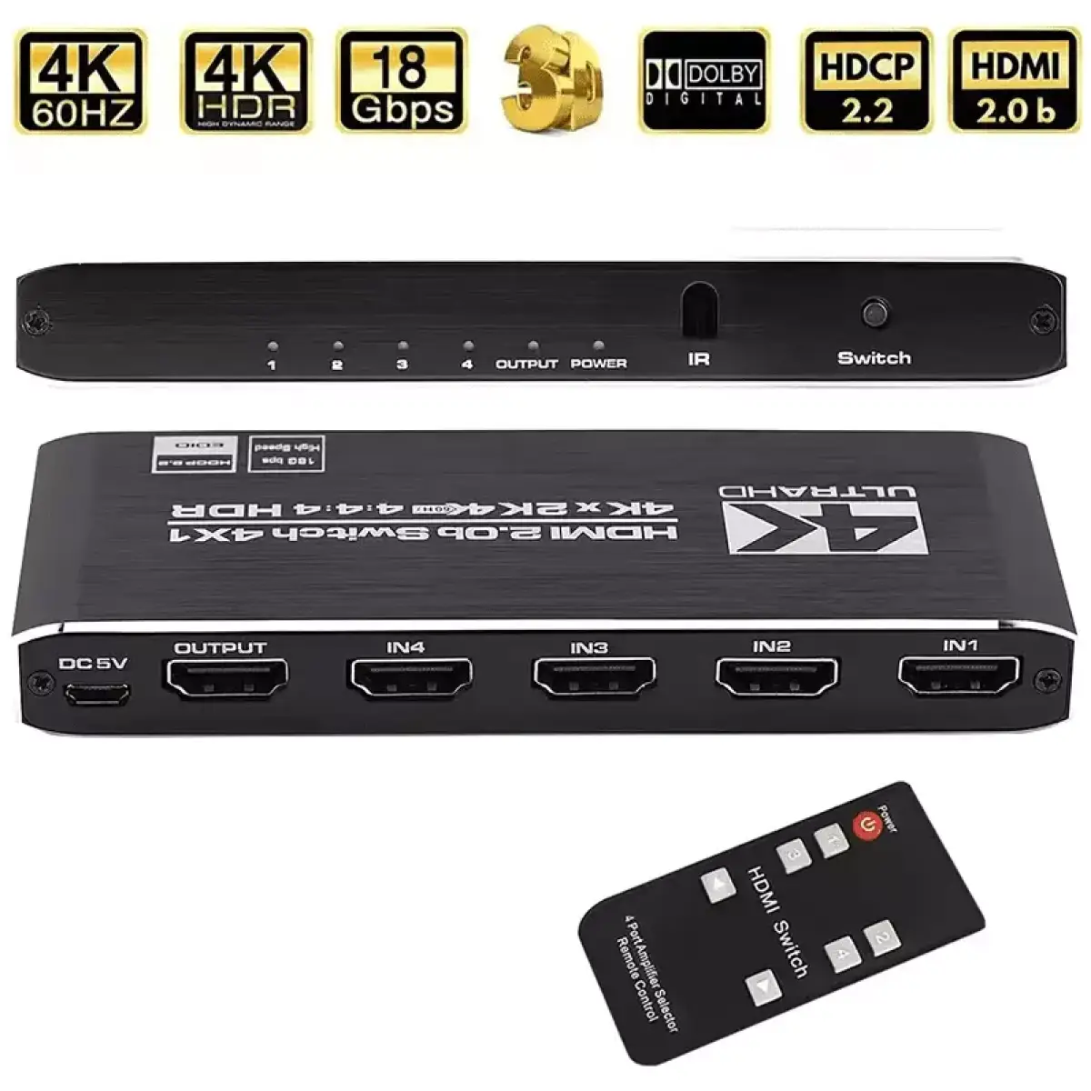 Tva - 1X4 Hdmi Selector - Image 2