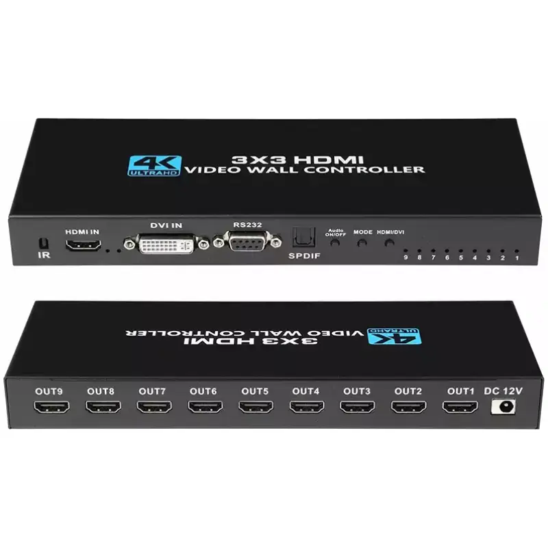 Tva - 3X3 Hdmi Video Wall Controller