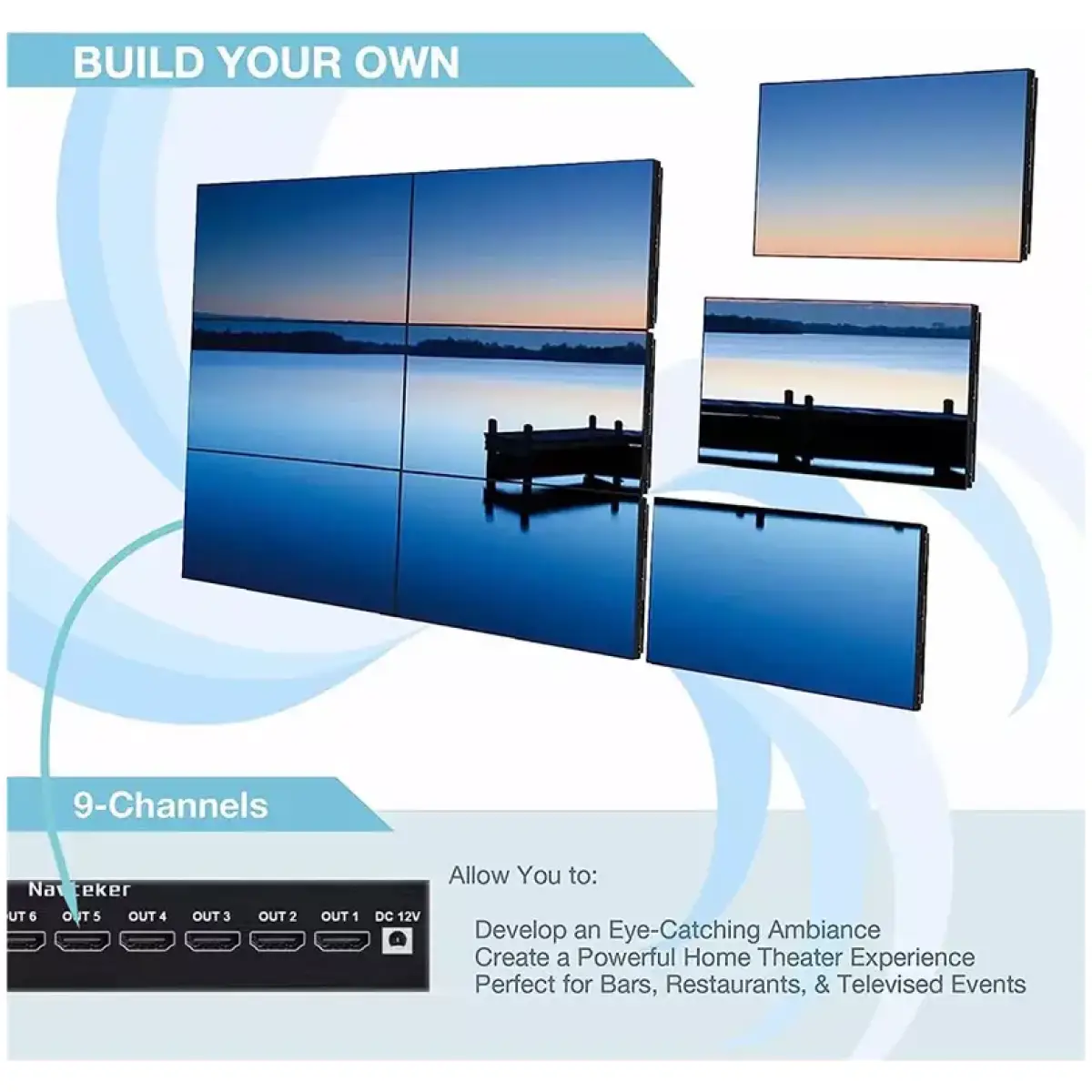 Tva - 3X3 Hdmi Video Wall Controller - Image 7