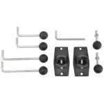Adastra UM01B Speaker Brackets Universal Black - Image 2