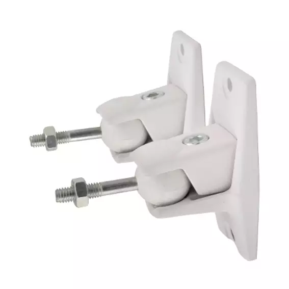 129.208_CO1 Adastra UM01W Speaker Brackets Universal White - Image 1