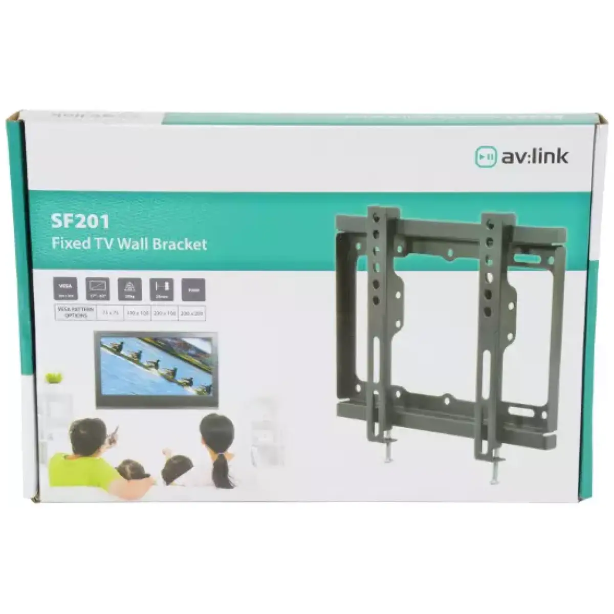 Avlink SF201 Tv Wall Bracket Fixed 17ICH - 45INCH - Image 5