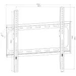 Avlink SF401 Tv Wall Bracket Fixed 26INCH - 65INCH - Image 3