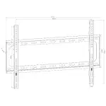Avlink SF601 Tv Wall Bracket Fixed 32INCH - 75INCH - Image 3