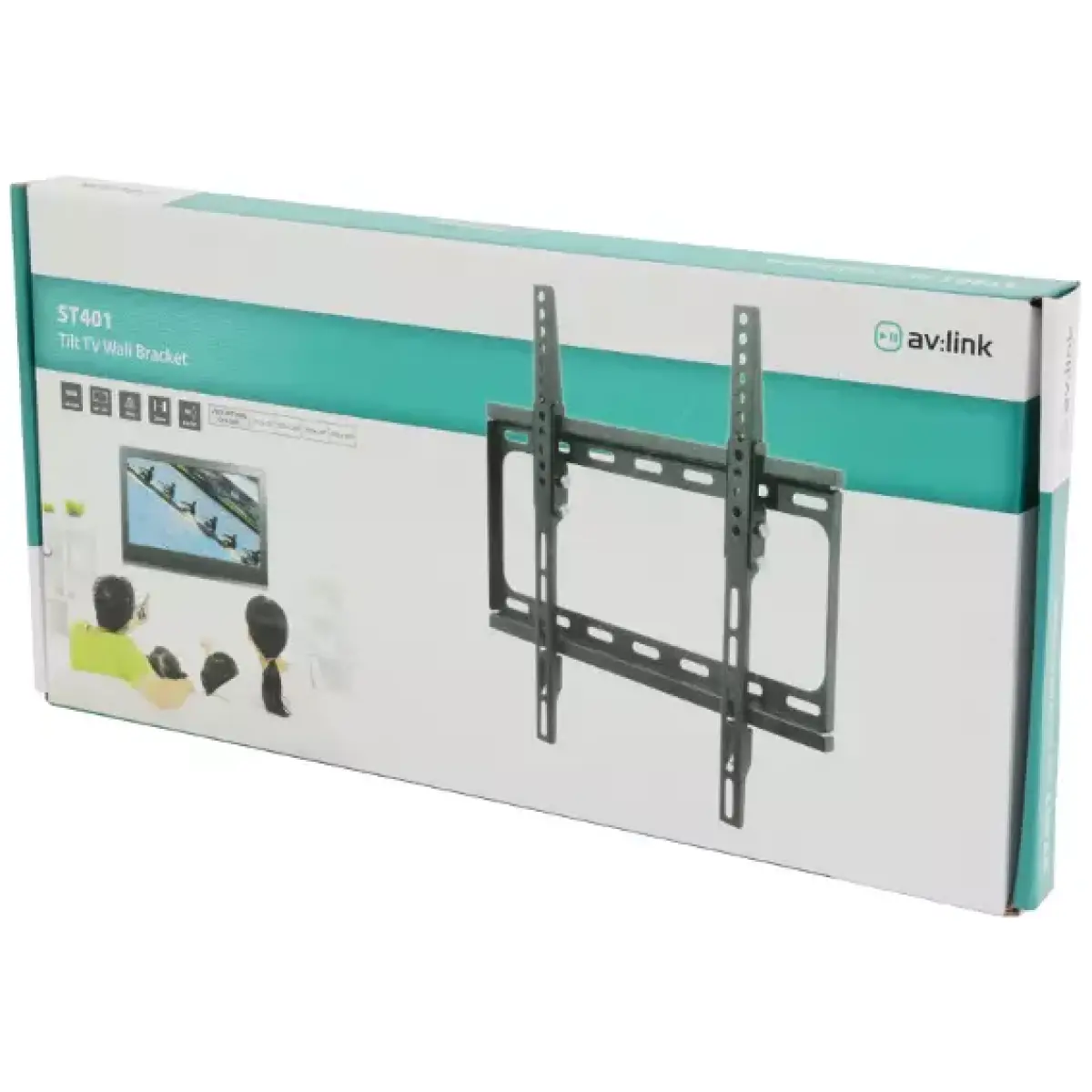 Avlink ST401 Tv Wall Bracket Tilt 26INCH - 55INCH - Image 6