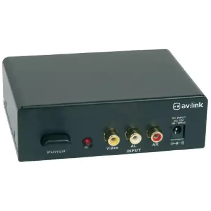 Avlink - Ad - AV14 - 4 Way A/v Distribution Ampilifier