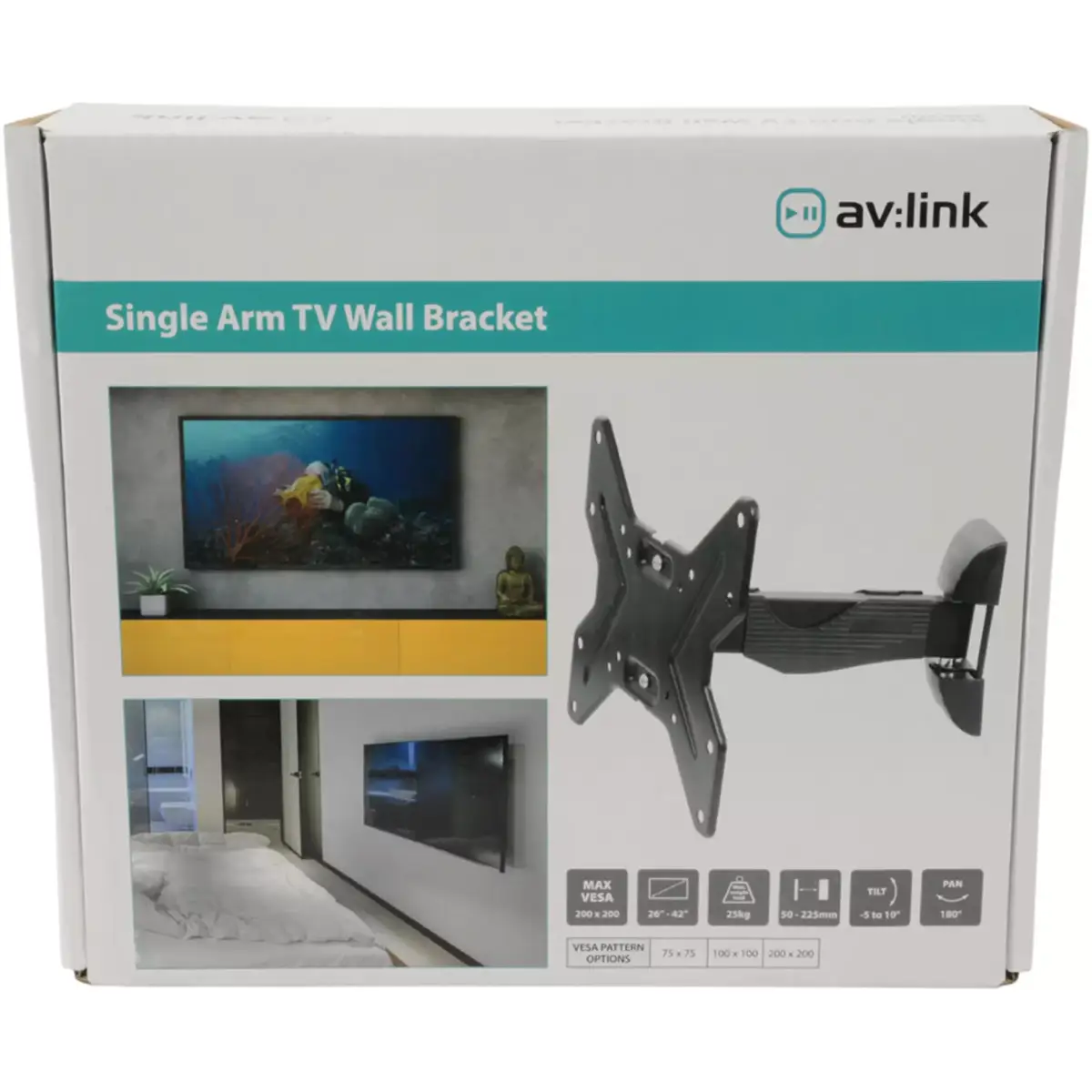 Avlink INS201 Tv Wall Bracket Cantilever 26INCH - 45INCH - Image 3