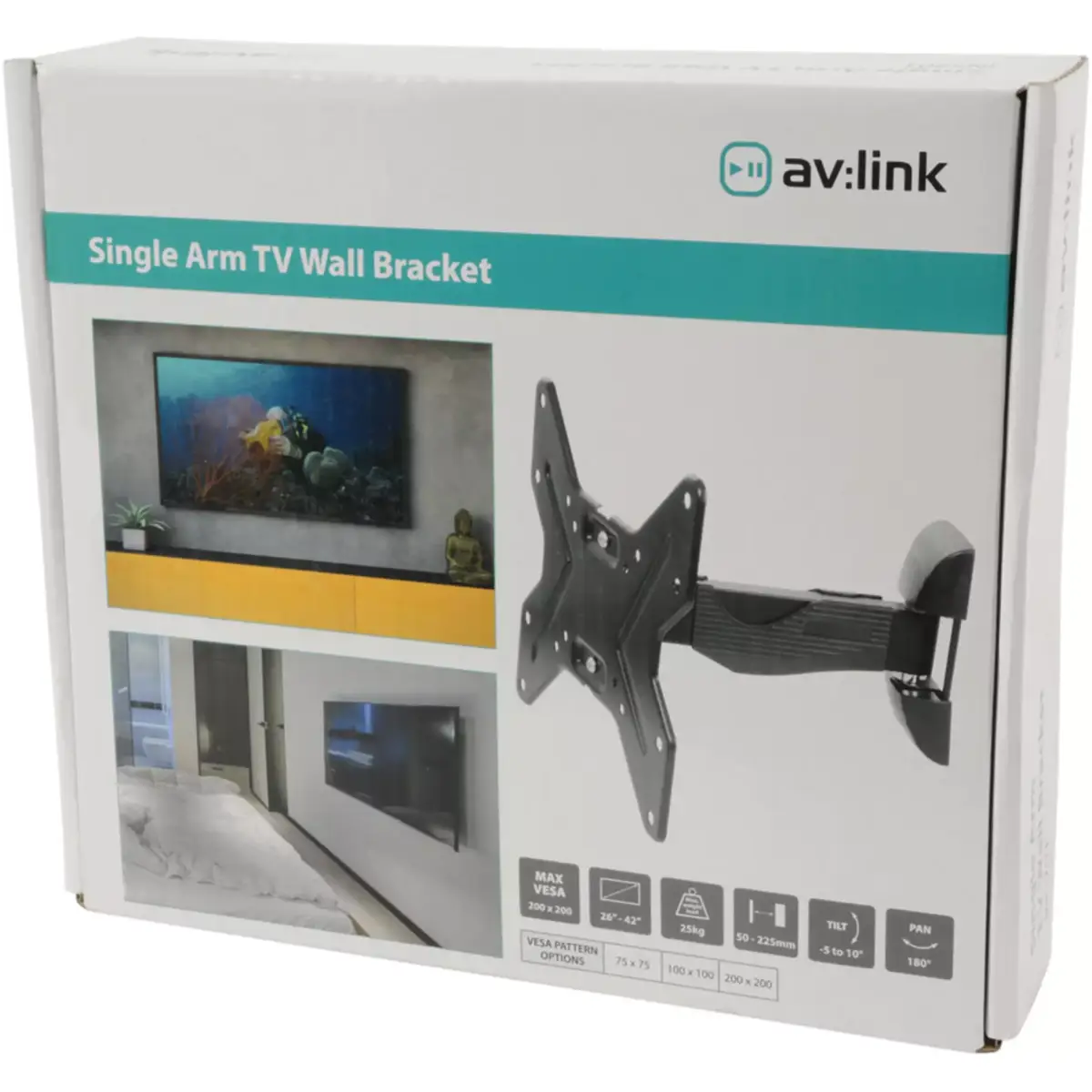 Avlink INS201 Tv Wall Bracket Cantilever 26INCH - 45INCH - Image 4