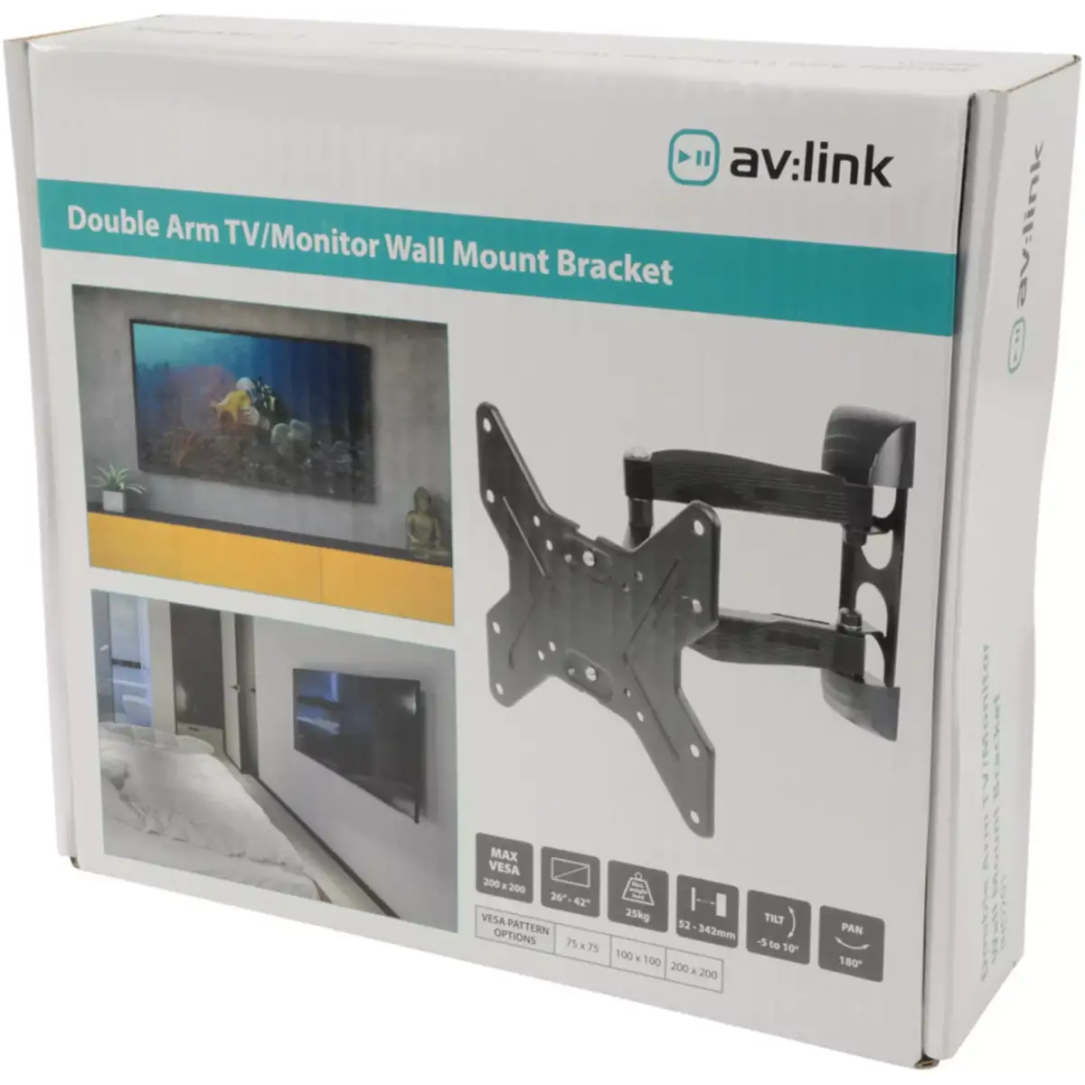 Avlink IND201 Tv Wall Bracket Cantilever 26INCH - 45INCH - Image 4