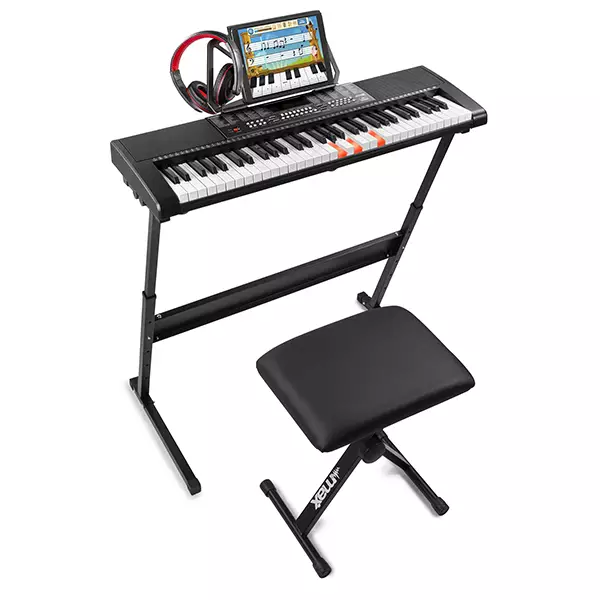 130082MA_1-1 Max - KB5SET - Electronic Keyboard Illuminated 61 - Key Set - Image 1