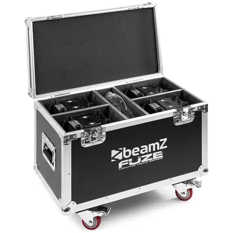 Beamz - FCFZ42 - Flightcase For 4X Fuze 2812/712/1910
