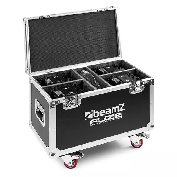 150356B_1 Beamz - FCFZ42 - Flightcase For 4X Fuze 2812/712/1910 - Image 1