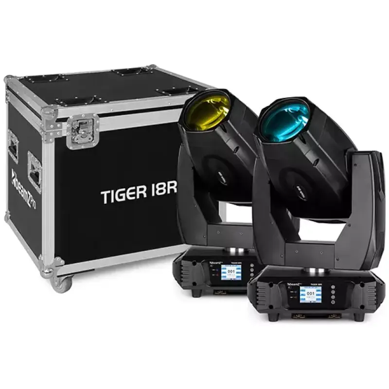 Beamzpro - TIGER18R - [ 2 In A Flightcase ]