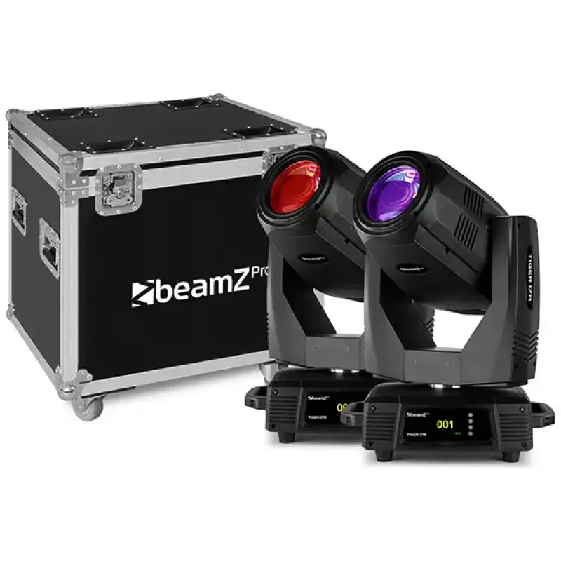 Beamzpro - TIGER17R - [ 2 In A Flightcase ]