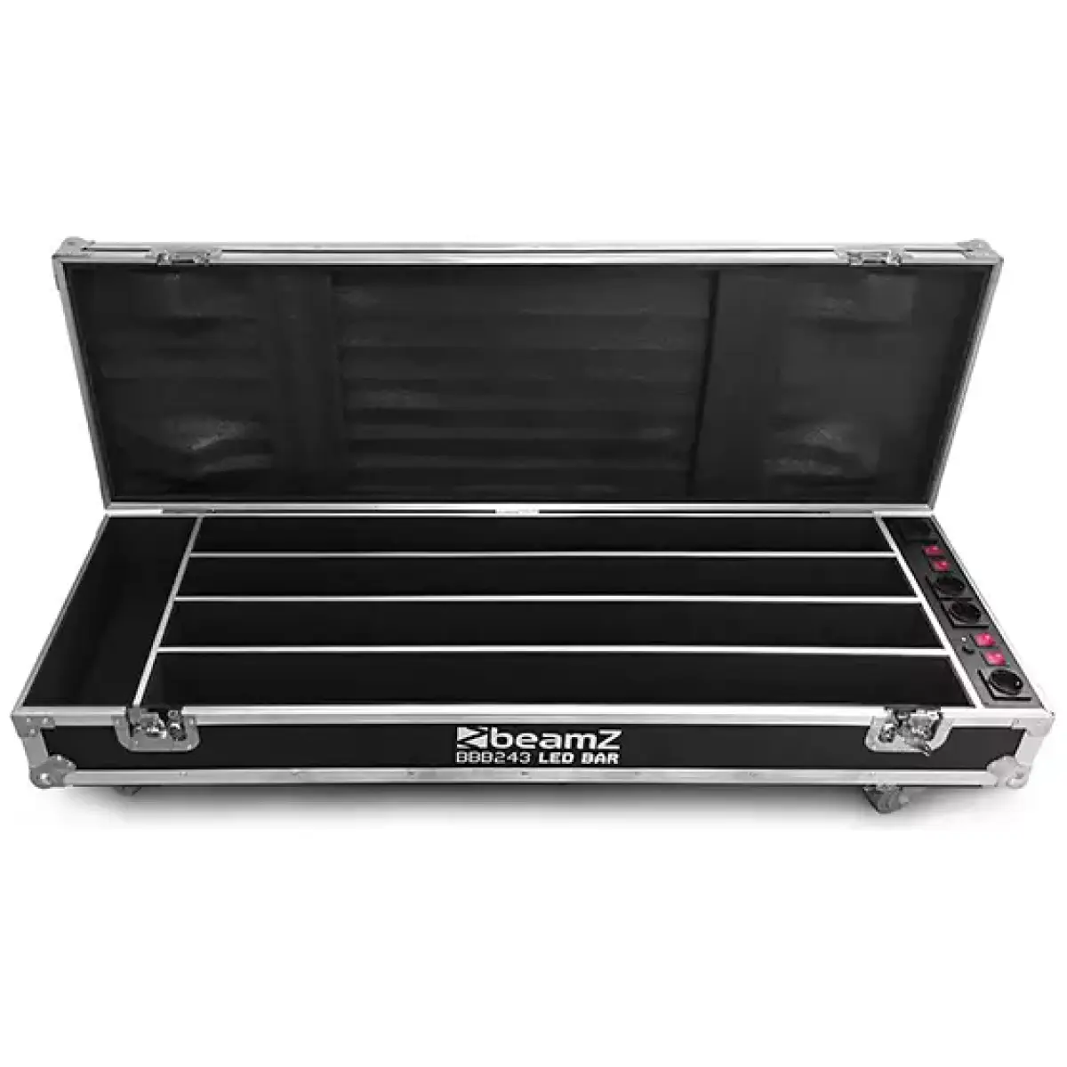 Beamz - FCC14 - Flightcase For 4 X BBB243 - Image 4