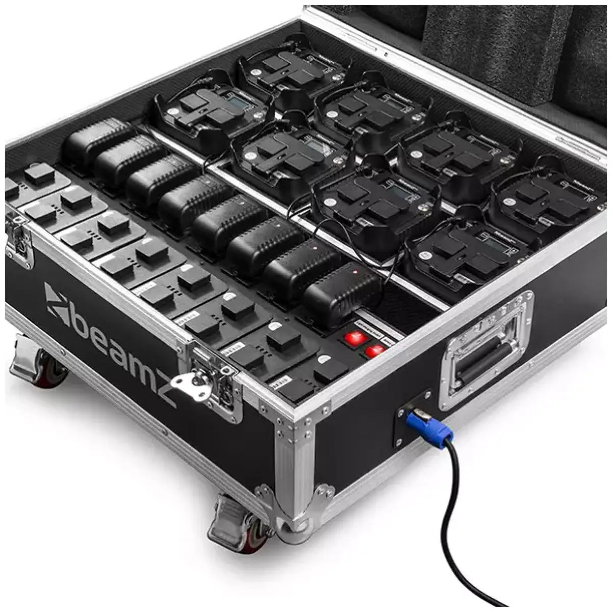 Beamz - FCC10 - Flightcase For 8X BBP5X With Charging - Image 11